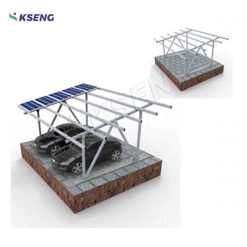 Solar Carport Racking Solar Aluminum Parking Structure PV Carport Mounting System
