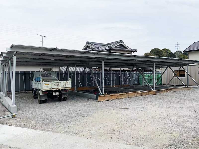 Proiect Solar Carport Japonia 33.3KW
