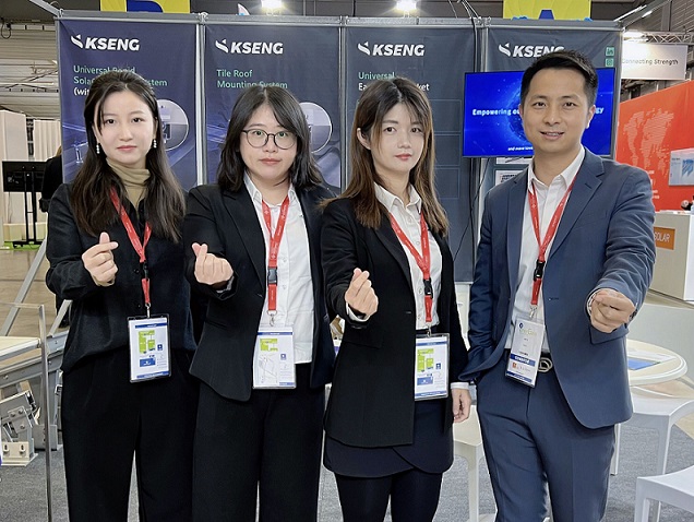 Kseng Solar successfully wraps the EnerGaïa Forum with its eye-catching solar racking solutions